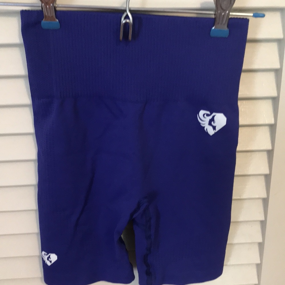Women’s Best - Never Worn - Power Seamless Cycling Shorts Royal Blue